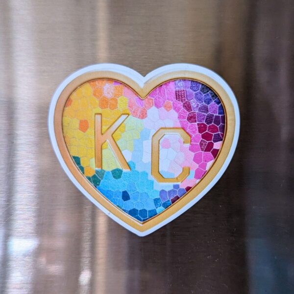 Takes Heart KC heart magnet