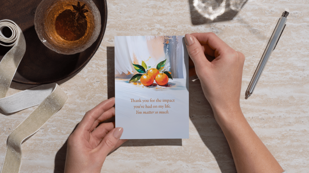 Mattering card